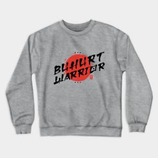 Oriental Brush Buhurt Warrior Crewneck Sweatshirt